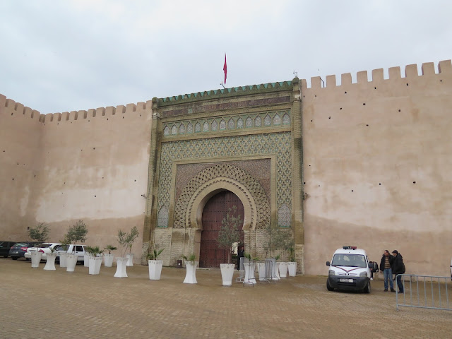 Puerta del Palacio Real de Meknes