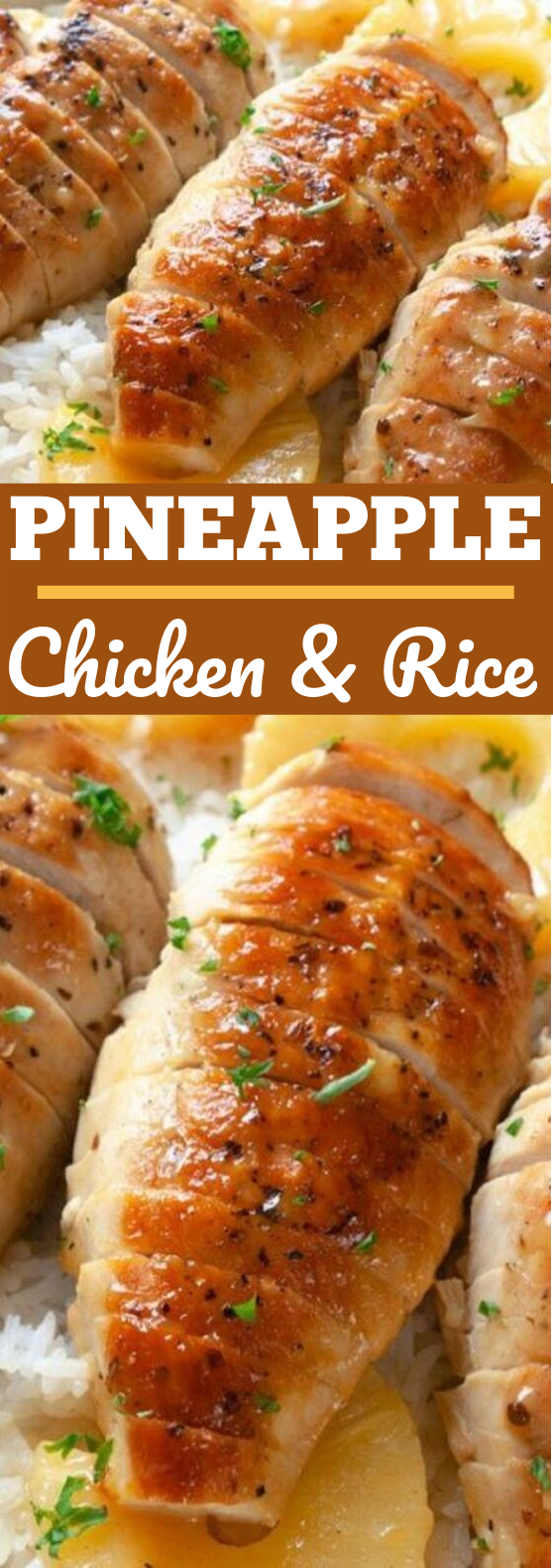 Pineapple Chicken and Rice #dinner #chicken