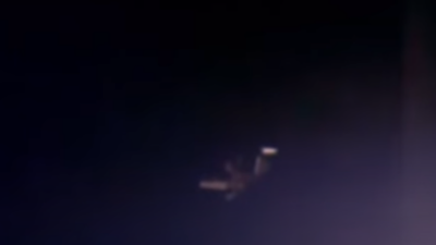 More defined looking UFO at the ISS. More-defined-looking-ufo-iss
