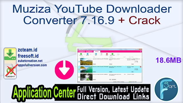 Muziza YouTube Downloader Converter 7.16.9 + Crack