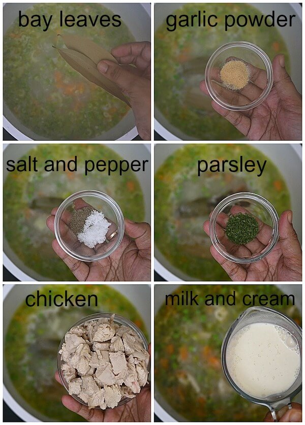 recipe for chicken pot pie soup