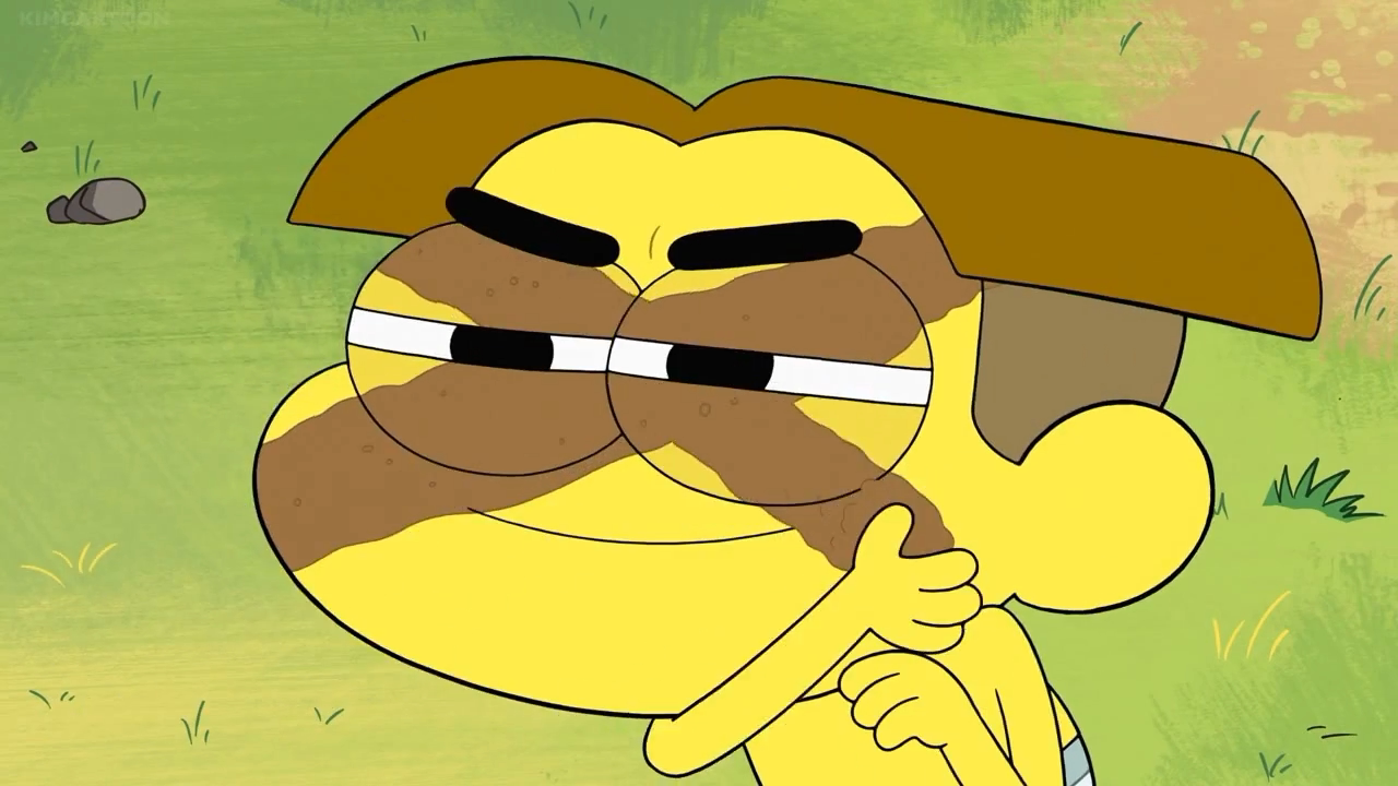 Shirtless Drawn Cartoon Boys Cricket Green in Briefs 2