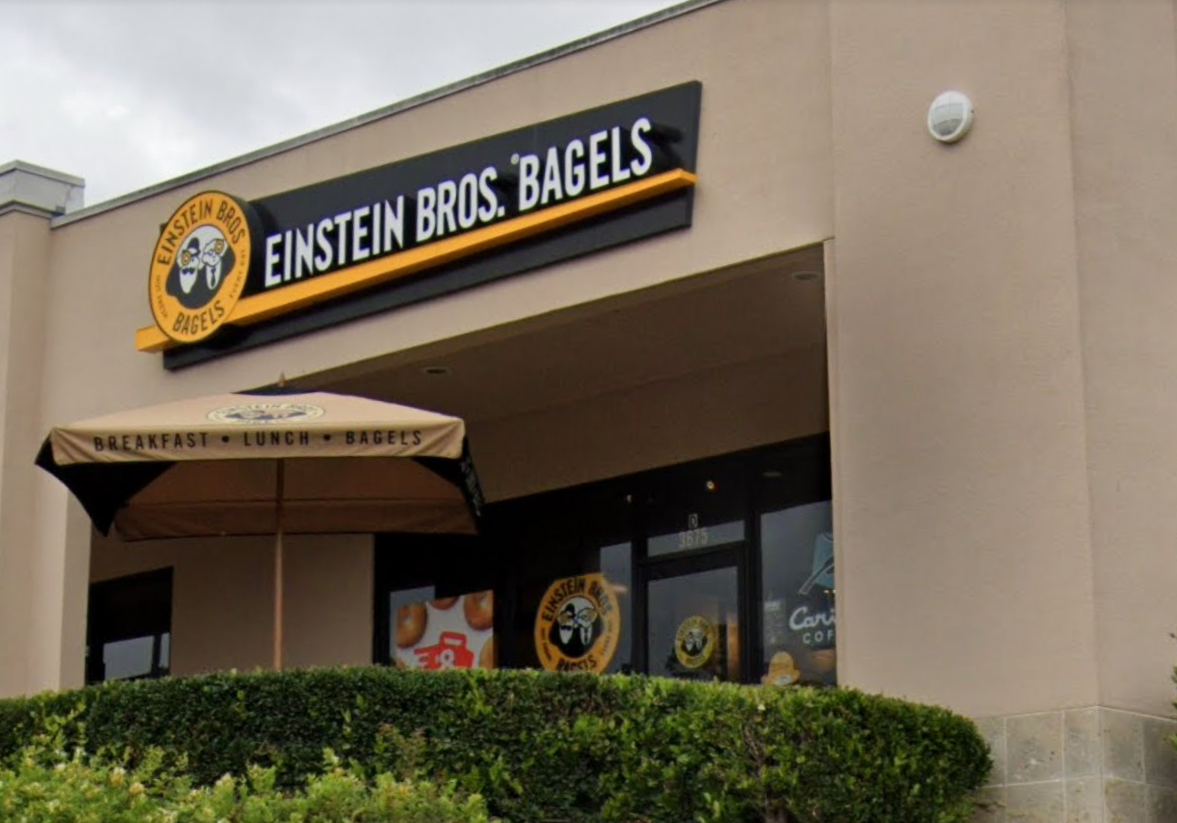 Bagel Rides Einstein Bros, Serra Mesa, Murphy Canyon Rd