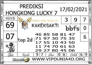 Prediksi Togel HONGKONG LUCKY 7 DUNIA4D 17 FEBRUARI 2021 Prediksi Togel HONGKONG LUCKY 7 DUNIA4D 17 FEBRUARI 2021