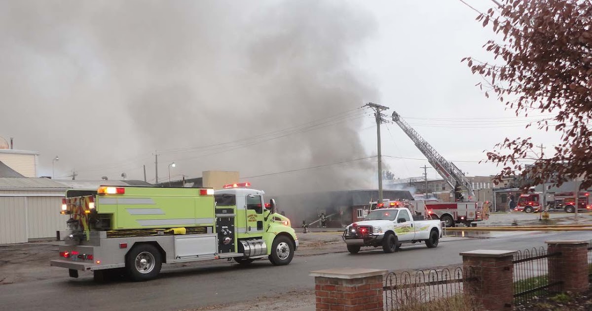 Rensselaer Adventures Major fire destroys half of a block of downtown