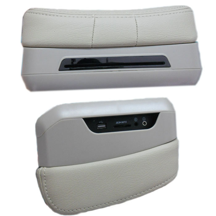 VCAN0313 MercedesBenz 9 Inch Headrest DVD Player GAME FM IR SD USB DIVX