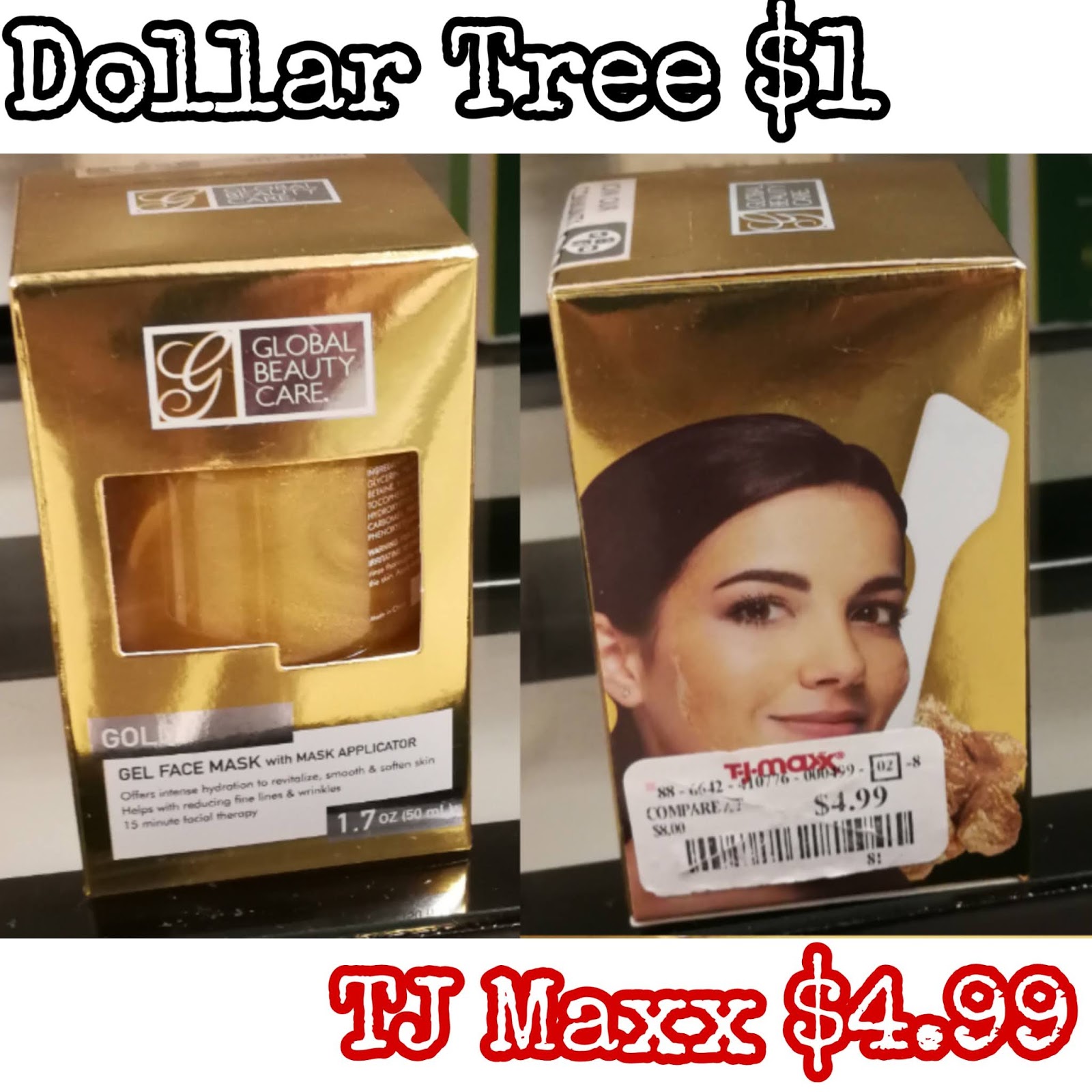 Dollar . Tree . Makeup . Hauls (review) Global Beauty Care GOLD gel