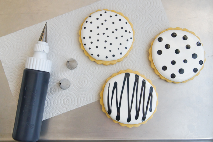 how to make double-decker whimsical rose cookies