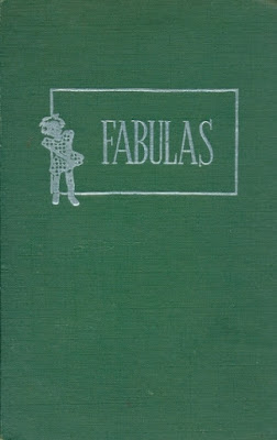 Fabulas. Subtítulo: e Histórias diversas. Monteiro Lobato. Editora Brasiliense. Coleção Obras Completas de Monteiro Lobato - 2ª Série - Literatura Infantil, volume 15. 1950 a 1955 e 1957 a 1964 (2ª a 5ª e 7ª a 12ª edição) [capa verde]. Ilustrações de André Le Blanc e J. U. Campos (Jurandyr Ubirajara Campos) [a partir das edições de 1960].