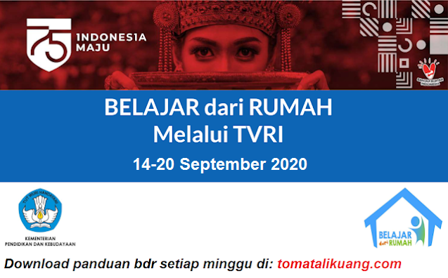 Download Panduan Belajar Dari Rumah Bdr Tvri 14 20 September 2020 Pdf
