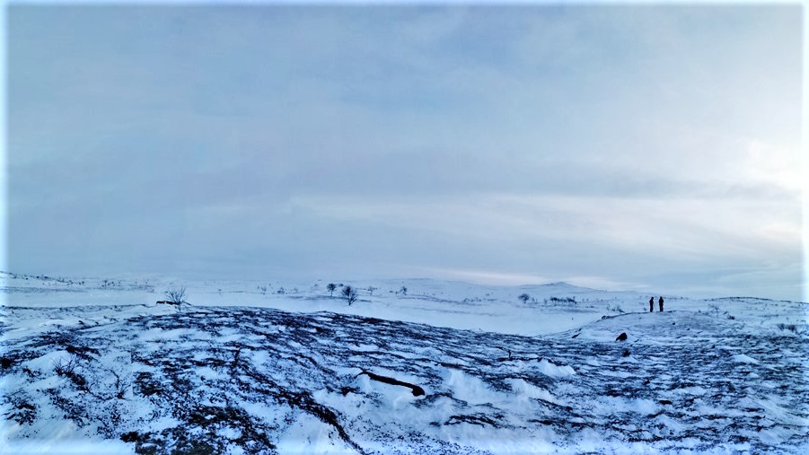 Kaldoaivi hiihtovaellus eräopas Saamelaisalueen koulutuskeskus Miutijoki