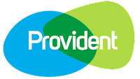 Zdjęcie przedstawia logo firmy pożyczkowej Provident