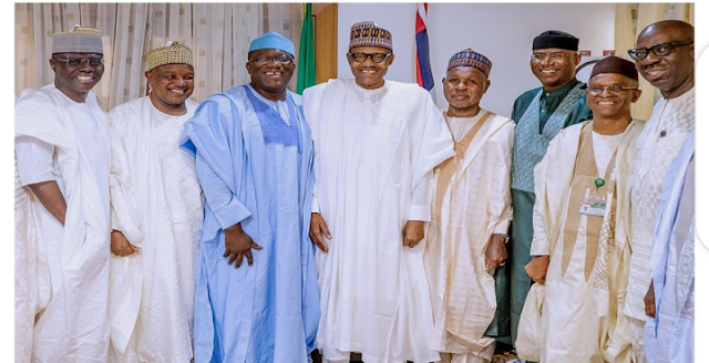 Yanzu Yanzu: Buhari na cikin ganawar sirri da gwamnonin APC 