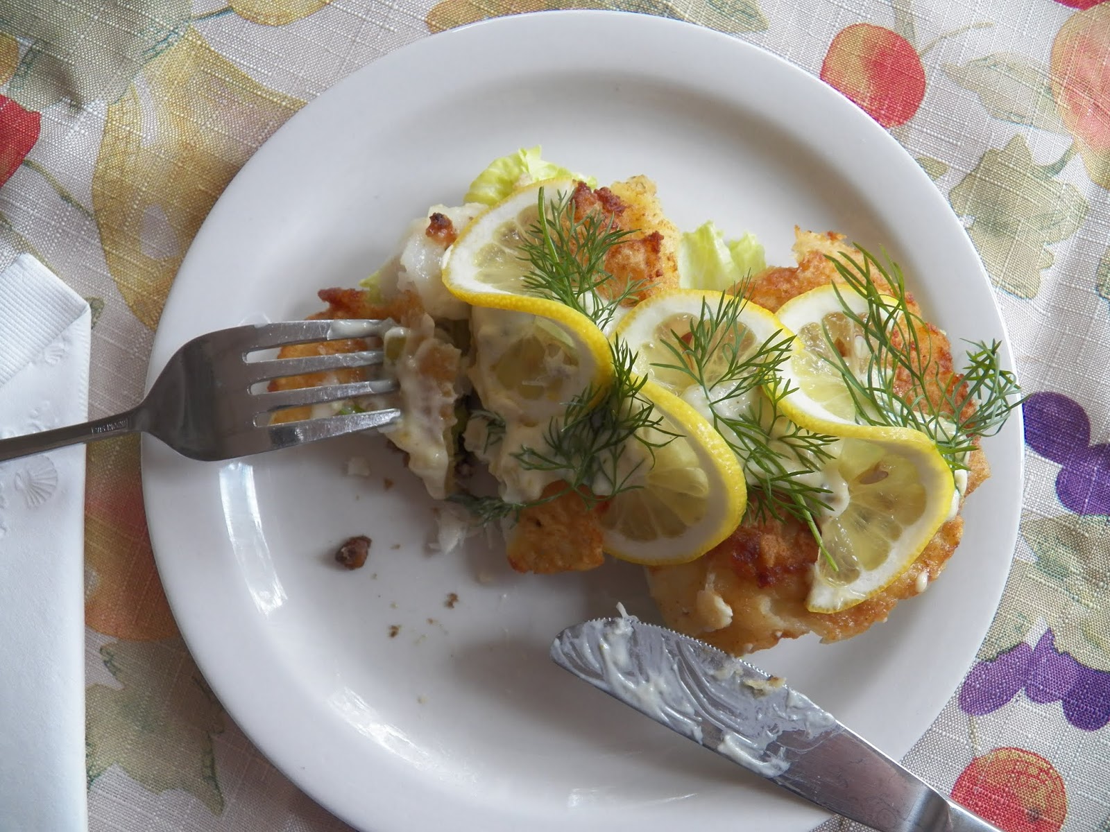 Fiskefilet med Remoulade (Fish Filet with Remoulade) for 