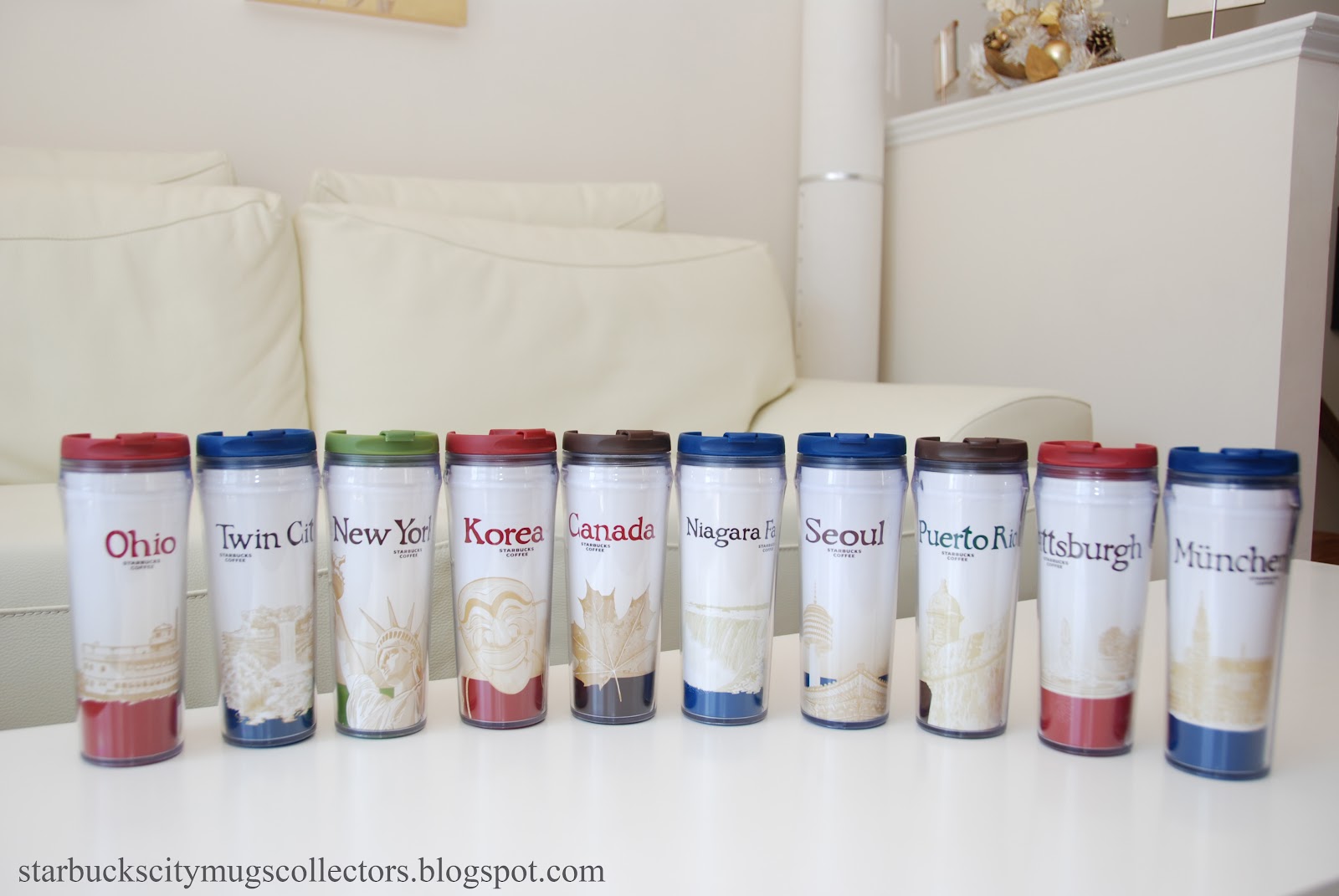 Starbucks City Mugs TUMBLERS