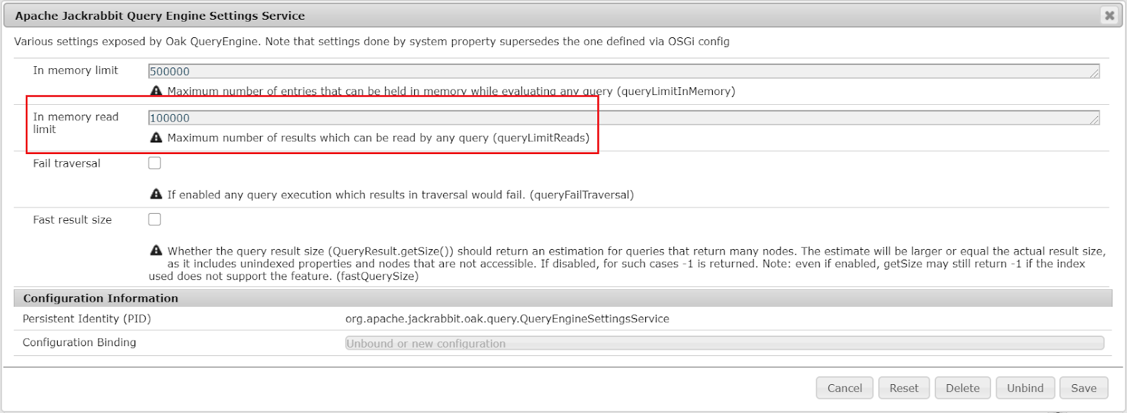 Oak Lucene Index Improve the query performance in AEM(Adobe