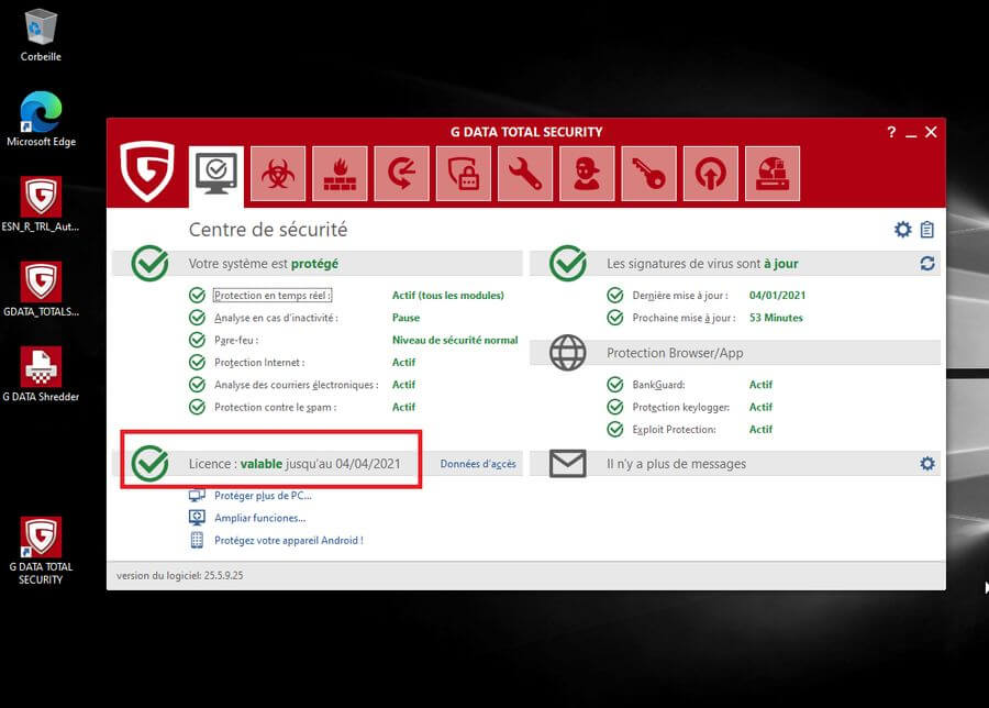 g data antivirus gratuit g data antivirus gratuit