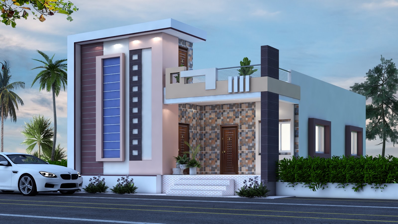 Featured image of post House Design Front Look Image / New house front designs models petadunia info.