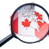Canada Flag with Magnifying Glass Transparent Image