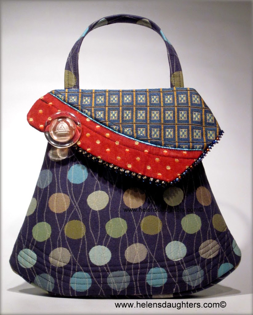 Helen&#39;s Daughters Studio: Cool Boo Make A Handbag A Day Challenge - #3 & #4