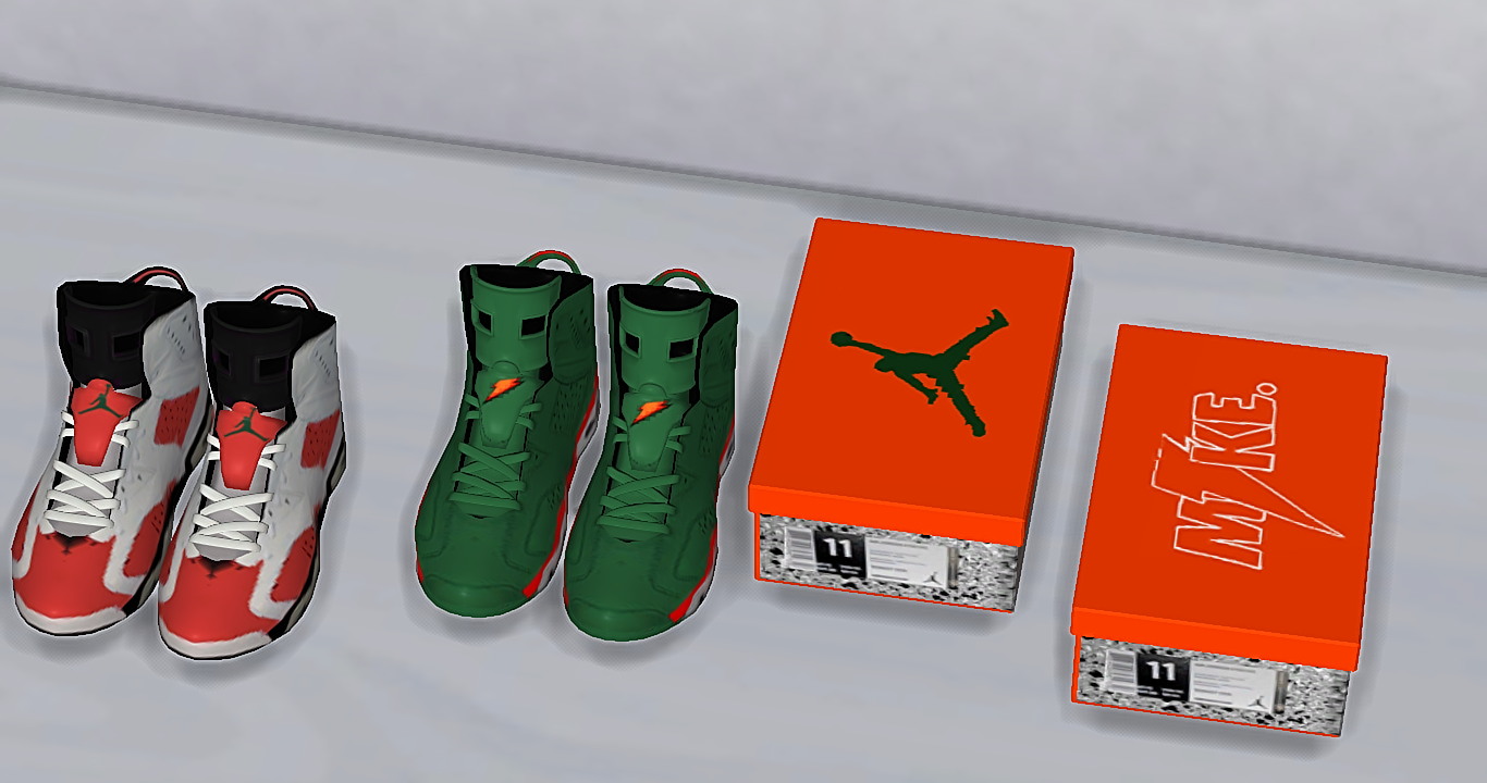 TS4 Gatorade Shoe Set Conversion YDB