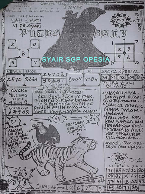 1 New Message Kode Syair Singapore 18 Januari 2021 Forum Syair Togel Hongkong Singapura Sydney
