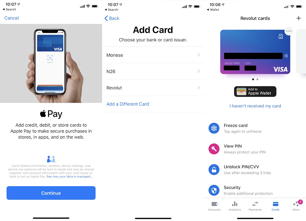 Aberto até de Madrugada Apple Pay chega a Portugal via Revolut, N26 e