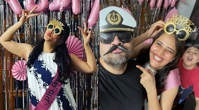Anasuya Bharadwaj Shared Pictures Of Her Quarantine Birthday Celebrations With Family.
