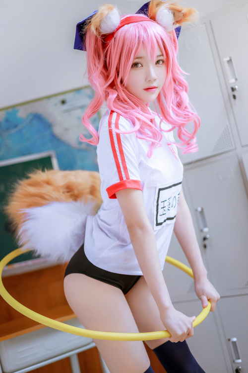 Read more about the article [桜桃喵] 玉藻前体操服 Tamamo no Mae