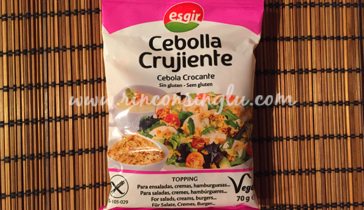 cebolla crujiente sin gluten marca esgir