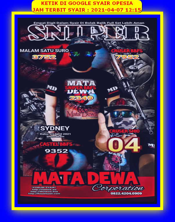 1 New Message Kode Syair Sydney 7 April 2021 Forum Syair Togel Hongkong Singapura Sydney