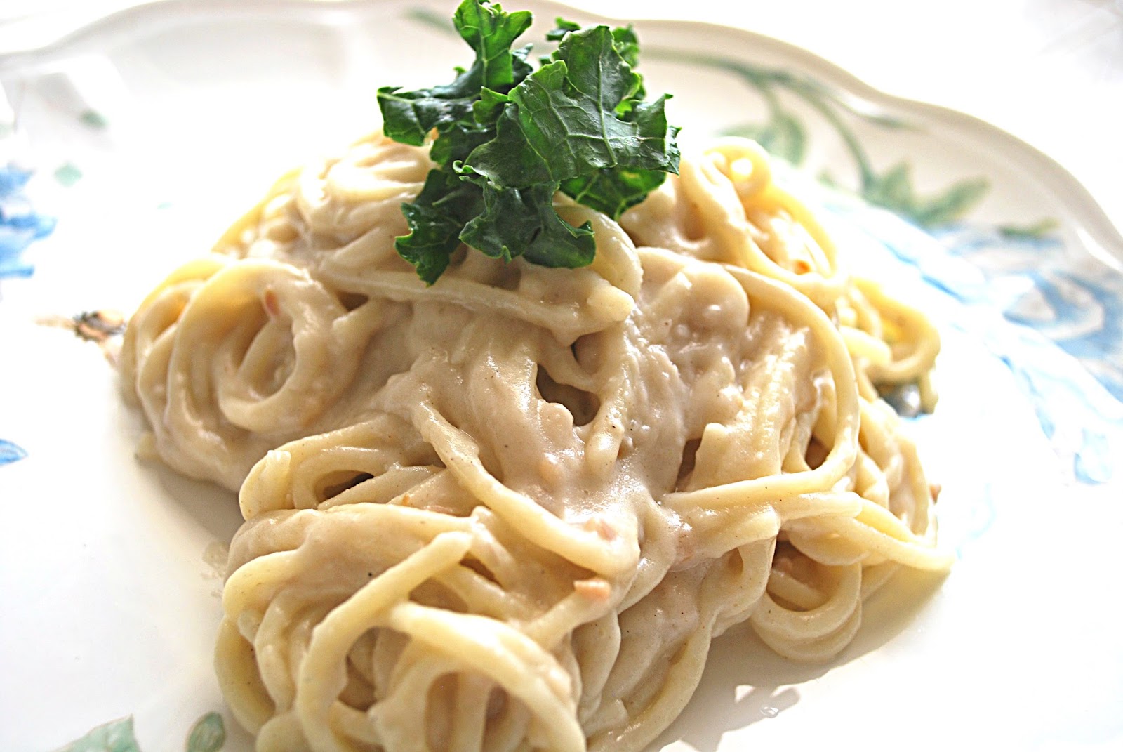 Ahem, It's Emme Recipe Light Fettuccine Alfredo (DairyFree)