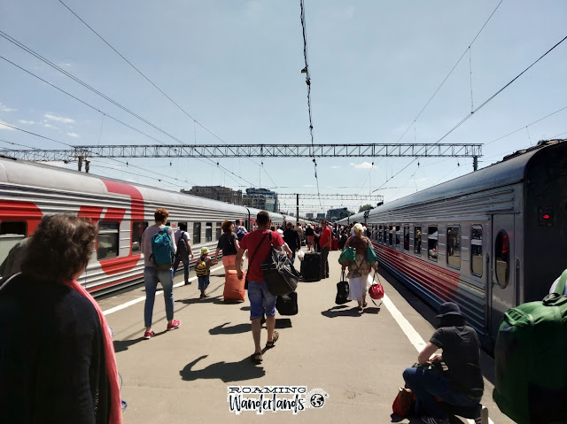 Moscow Paveletsky Train Station 俄羅斯莫斯科火車站