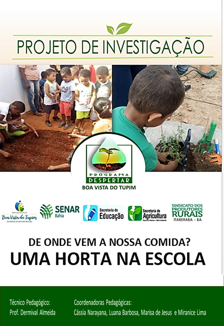 Projeto de meio ambiente em escola pública do ensino fundamental, criação  de horta e etc.., Exercícios Ciências Biologicas