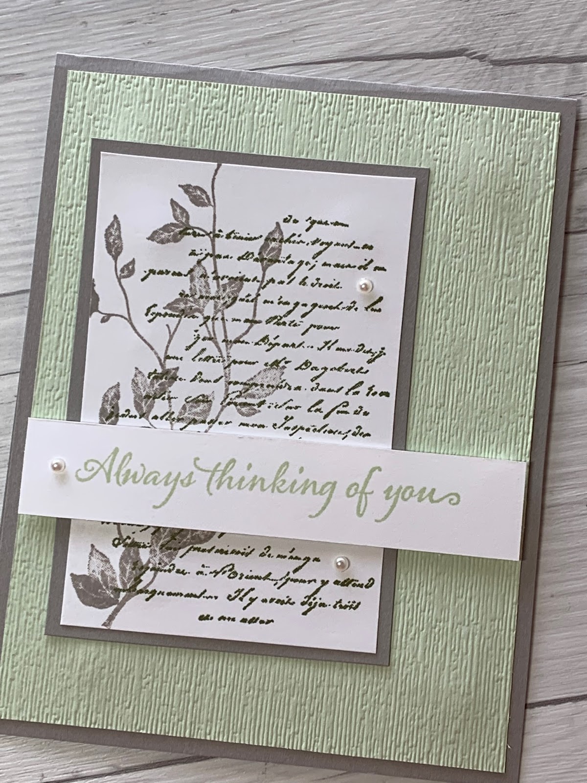 Another Stampin Up Very Versailles Stamp Set Card Stamped Sophisticates