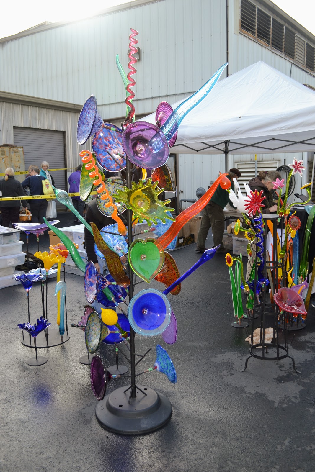 The Outlaw Gardener The Glass Eye Studio Sidewalk Sale Fall 2017