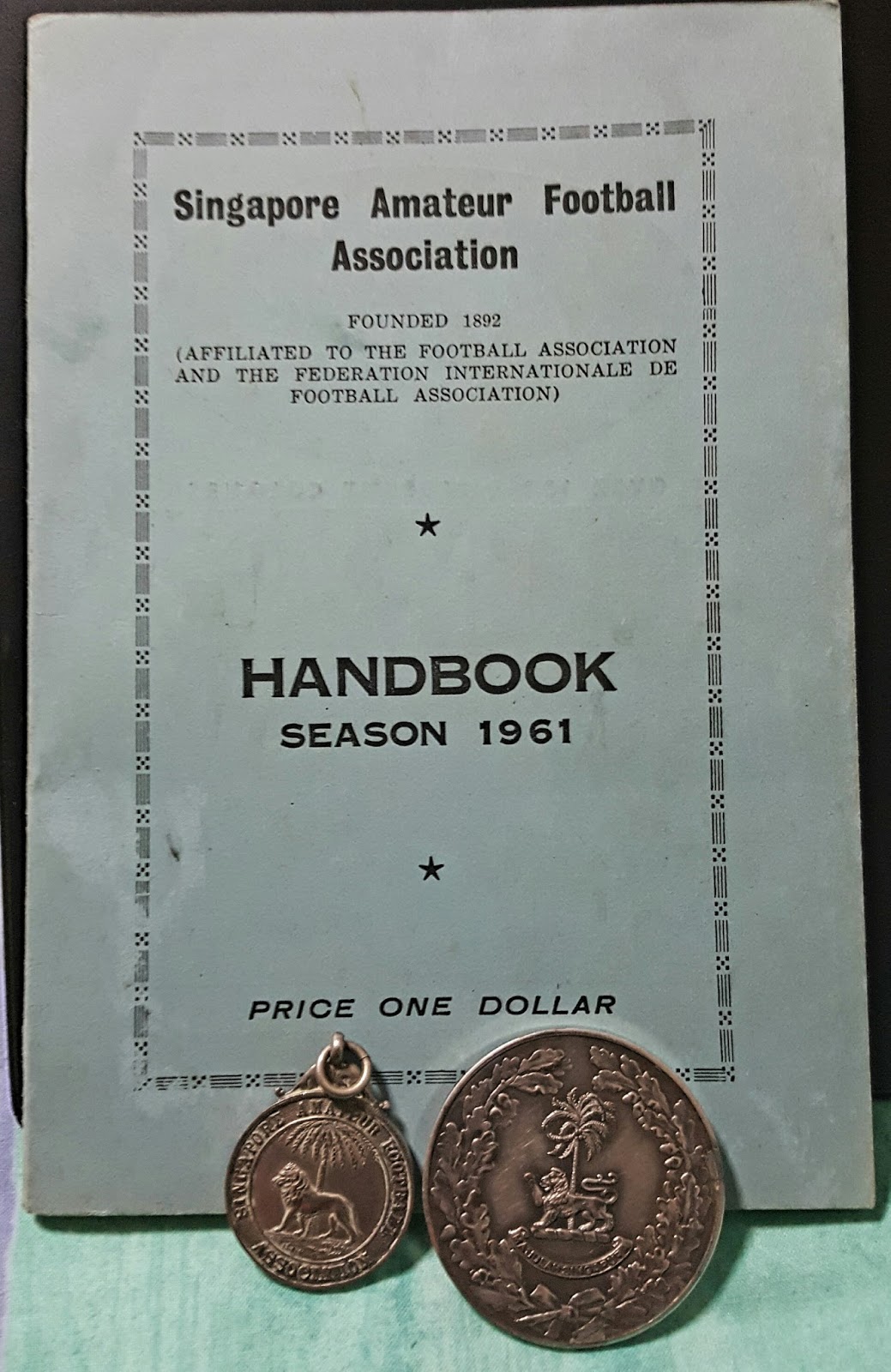 From The Pages Of Singapore's Sporting History... Memorabilia from the Singapore Amateur