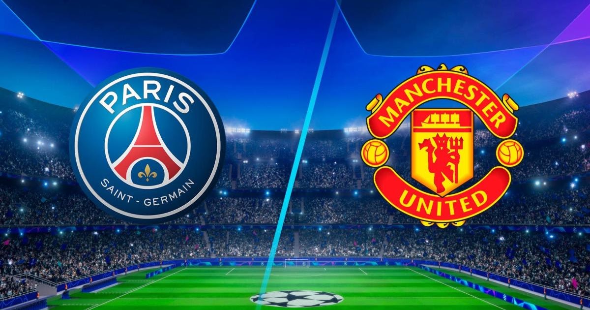 UEFA Champions League Paris SaintGermain vs Manchester United