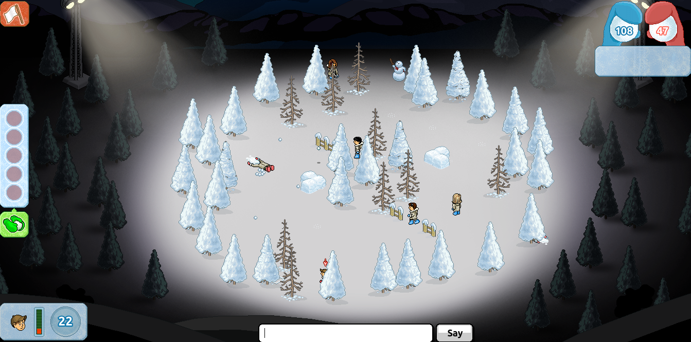 Gamers Timez Gaming News Snowstorm returns to Habbo!