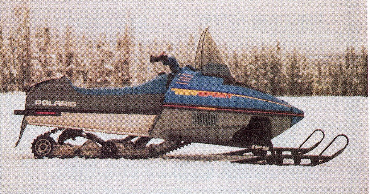 CLASSIC SNOWMOBILES OF THE PAST 1988 POLARIS INDY SPORT SNOWMOBILE