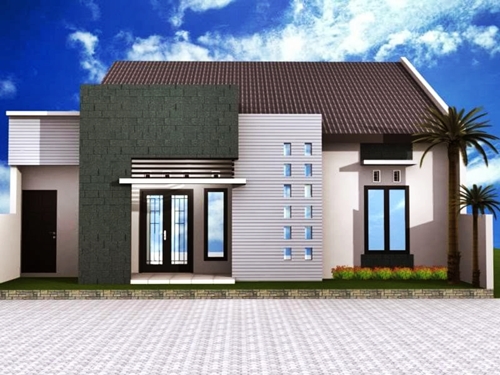 gambar rumah minimalis sederhana 1 lantai model 37