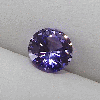 fair trade purple sapphire