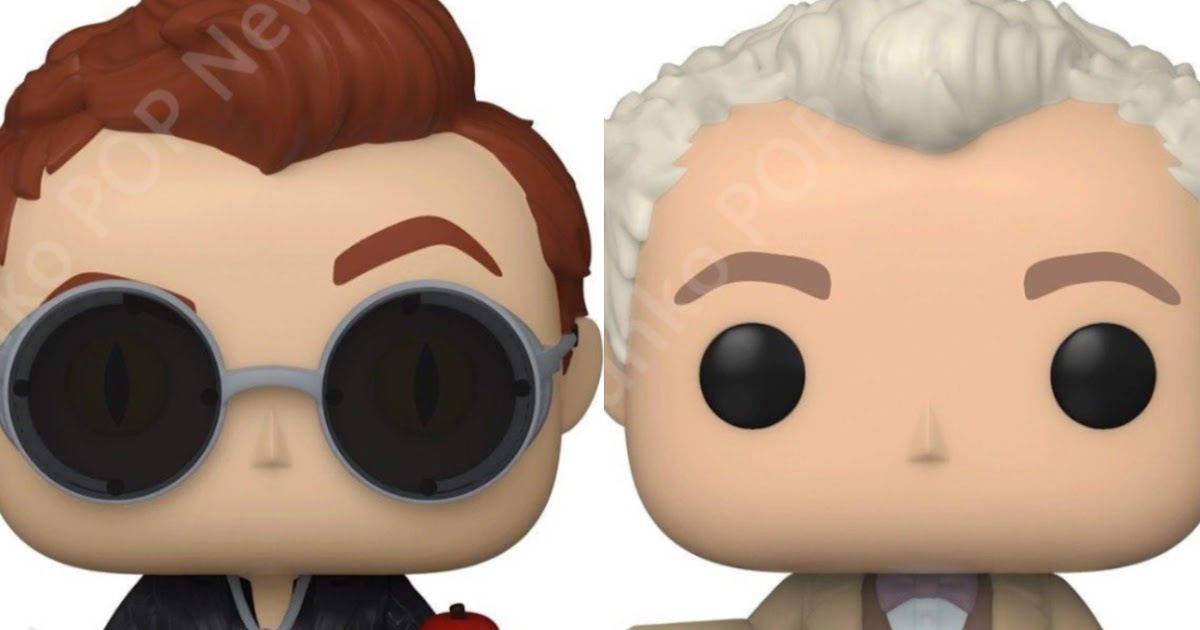 GOOD OMENS First Look At Crowley & Aziraphale Funko POPs!