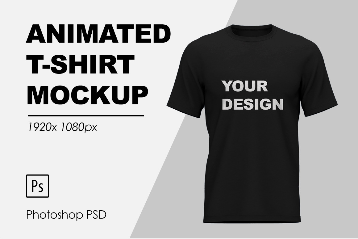 Download Animated T-Shirt Mockup