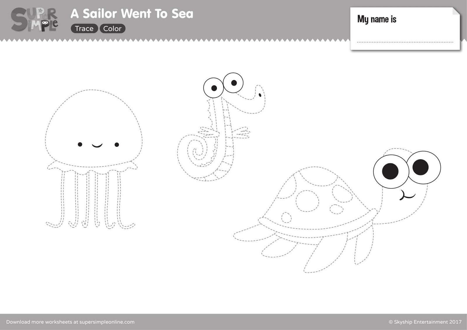 Seafarer affairscloud English Time!: A sailor went to sea!