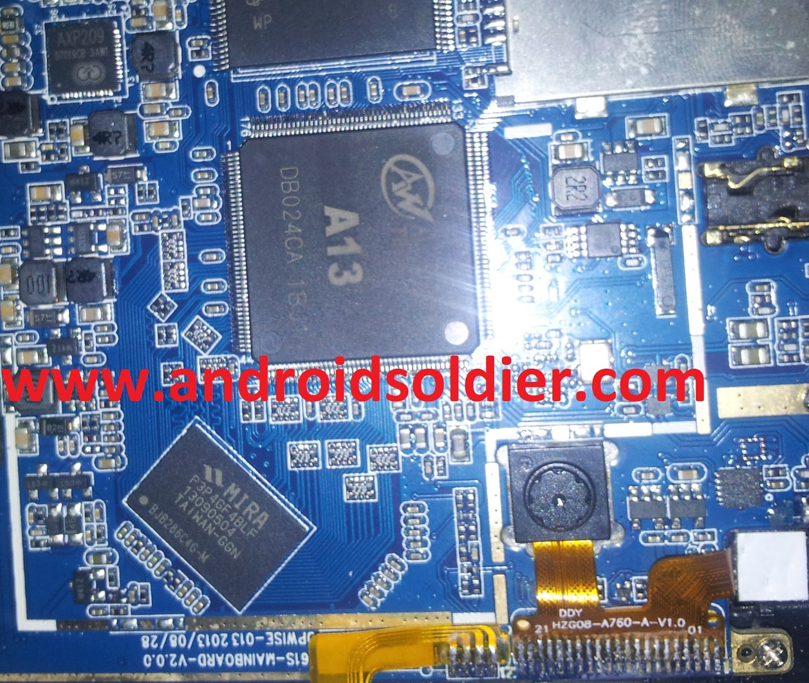 Allwinner A13 F761S Mainboard V2.0 Firmware ~ Mods Firmware
