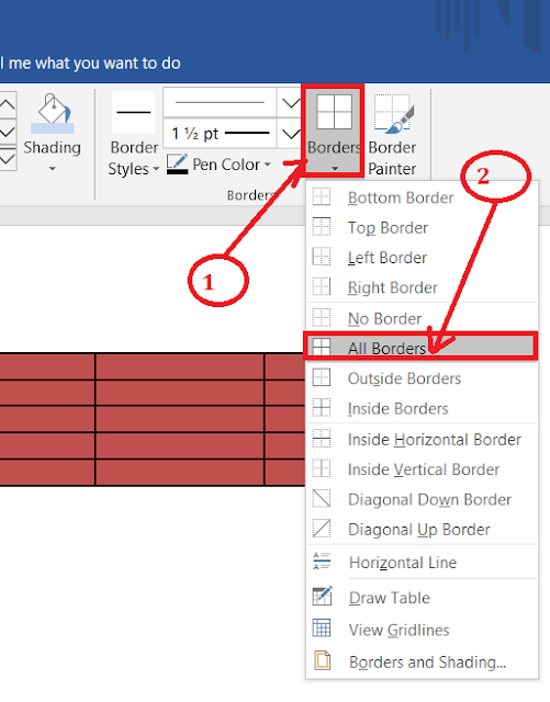 Your world in MS office HOW TO INSERT TABLE IN MS WORD