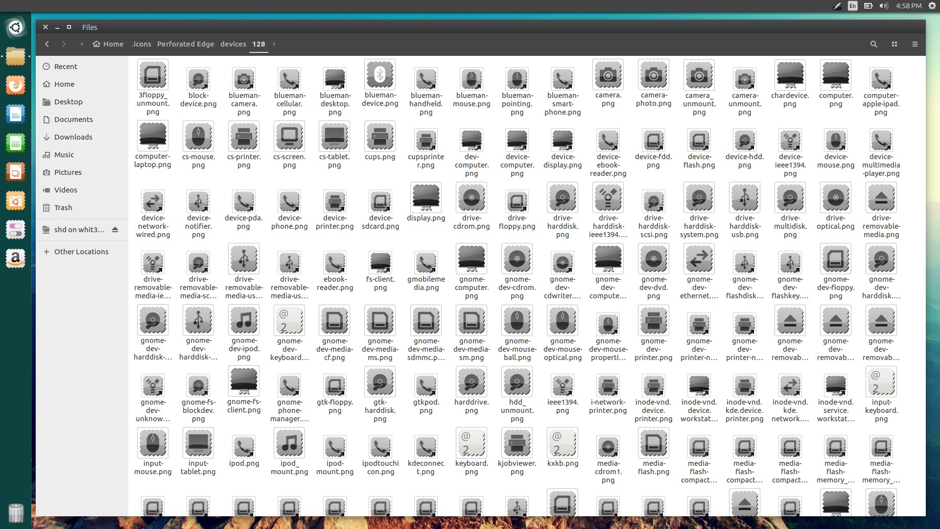 PerforatedEdge Icons Brought Different Look Of VibrancyColor Icons