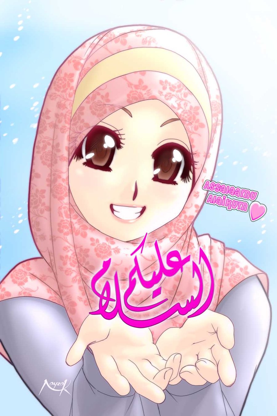 Koleksi Gambar Gambar Animasi Islam Kartun Terbaru 2018 Sapawarga