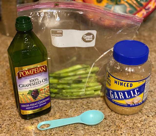 Pan Seared Garlic Asparagus